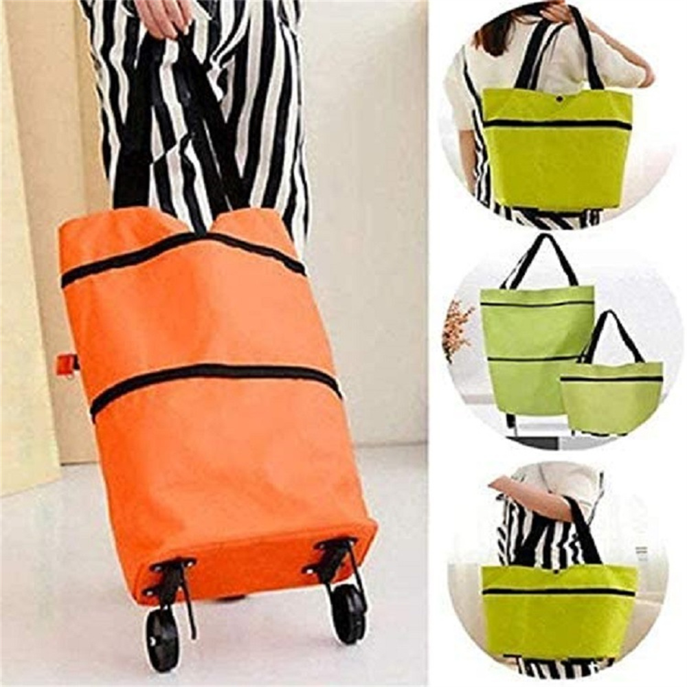 Pull Cart Fold - Small Pull Cart Portable Shopping Food
