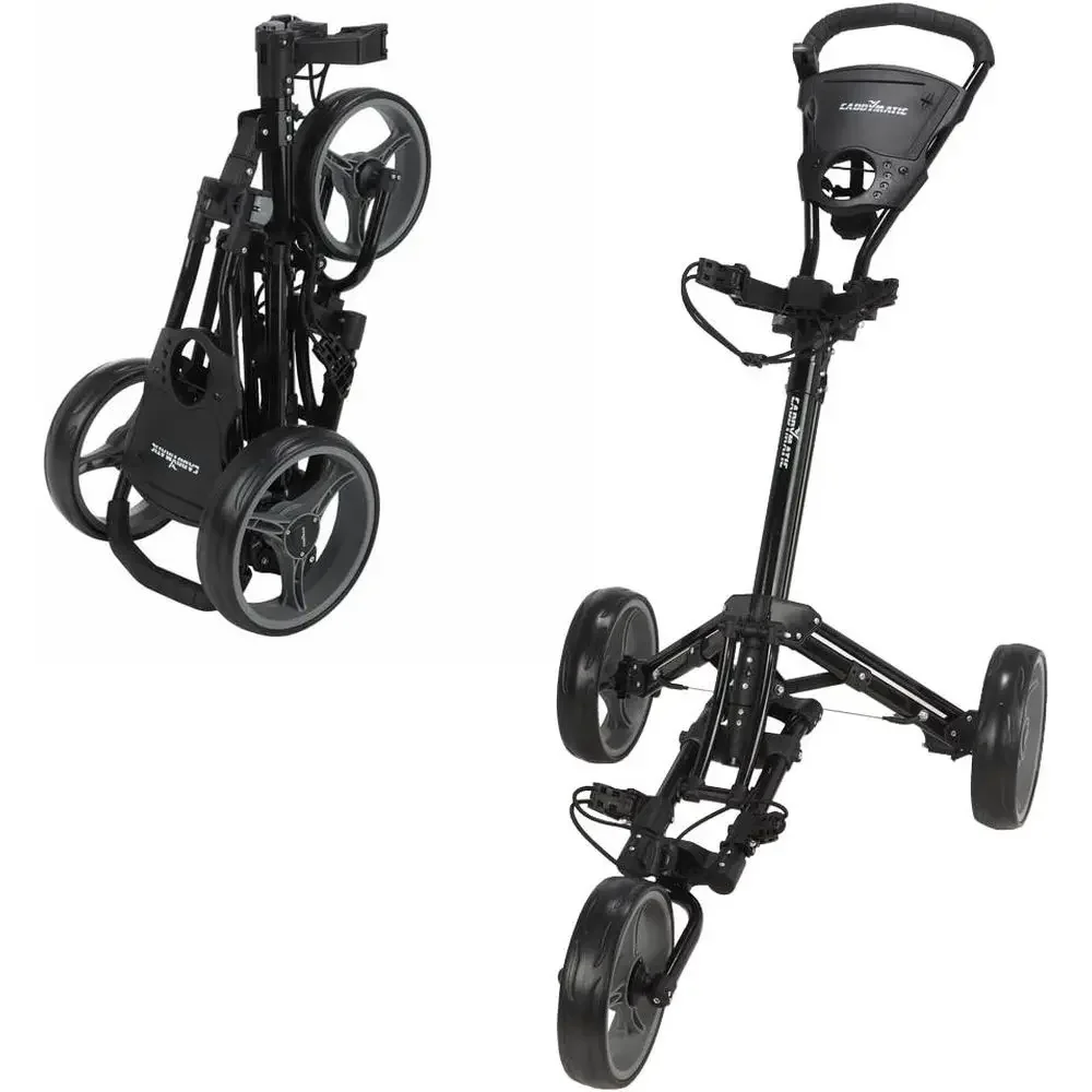 Pull Cart Fold - Lightweight One-k Folding Push/Pull Golf Cart