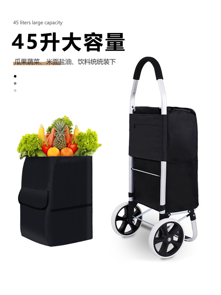 Pull Cart Fold - Climbing Shopping Cart Small Pulling Cart