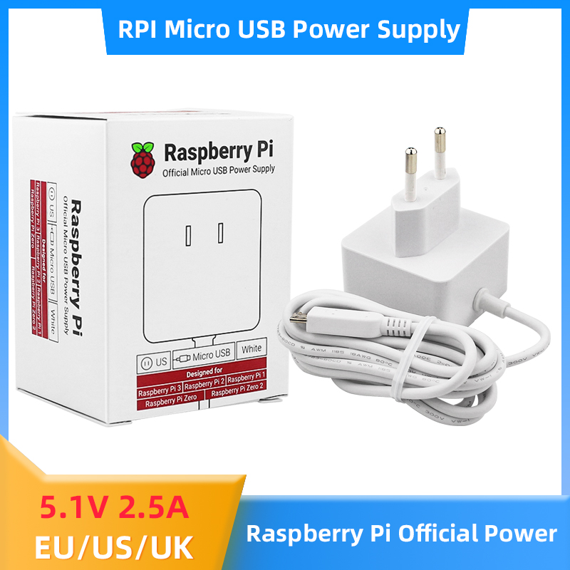 Raspberry Pi Official Power Su - Golf Zero ulasan dan harga