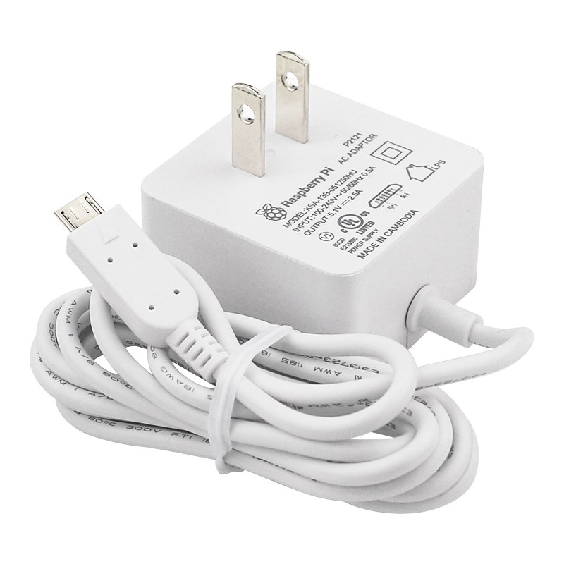 Raspberry Pi Official Power Su - Golf Zero ulasan dan harga