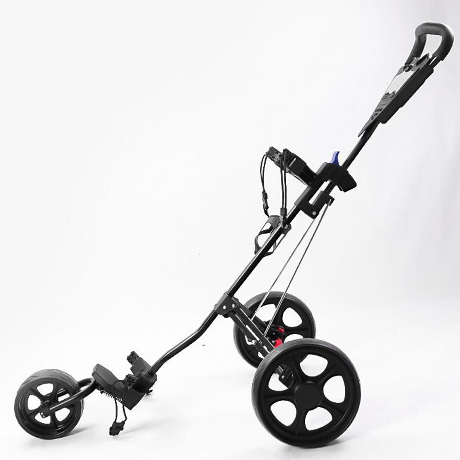 Golf Walking Pull Cart Caddy C - Pull Cart Fold ulasan dan harga