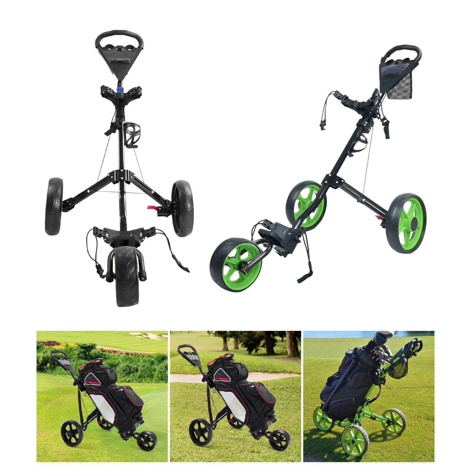 Golf Walking Pull Cart Caddy C - Pull Cart Fold ulasan dan harga