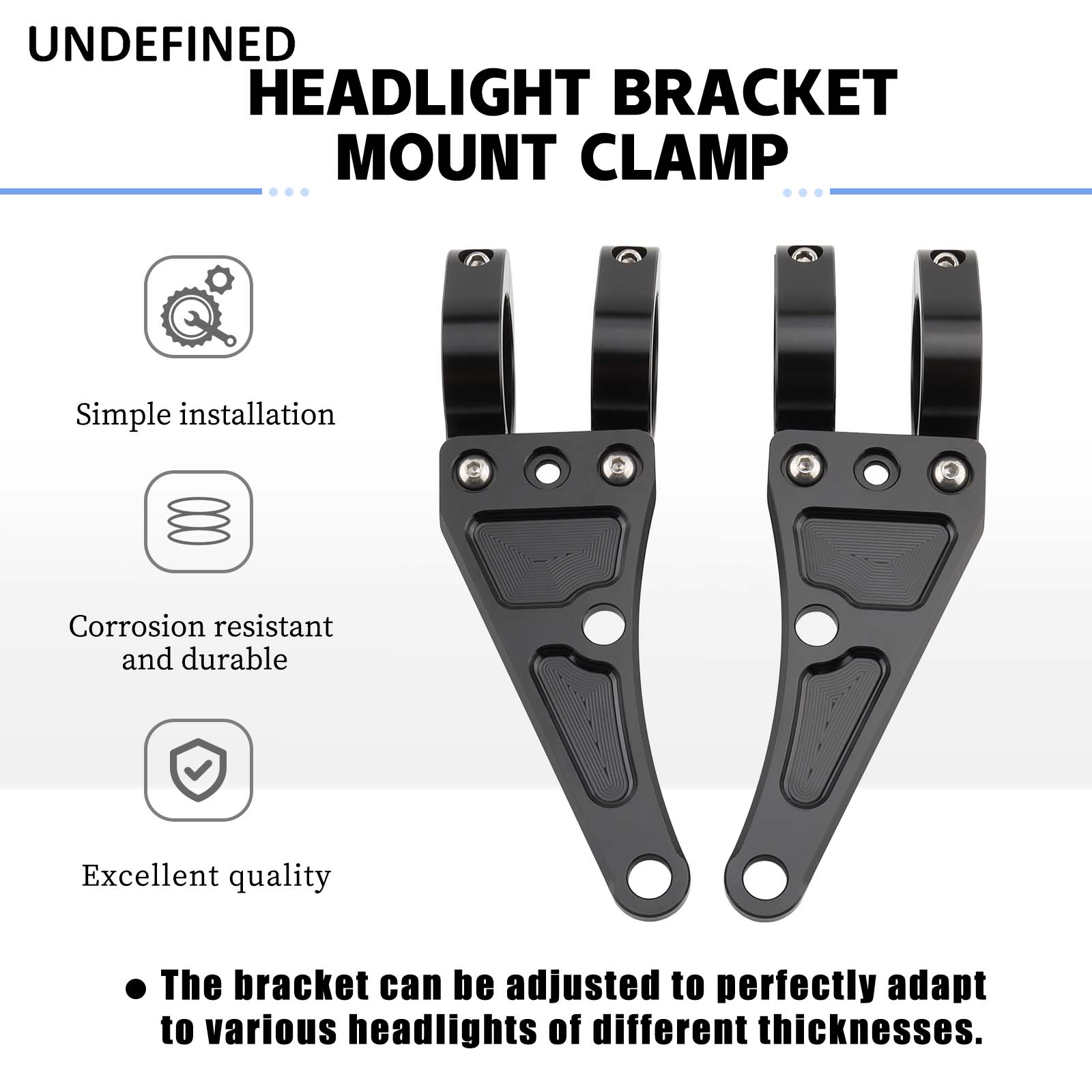 33mm-58mm Headlight Bracket Mo - Golf Zero ulasan dan harga