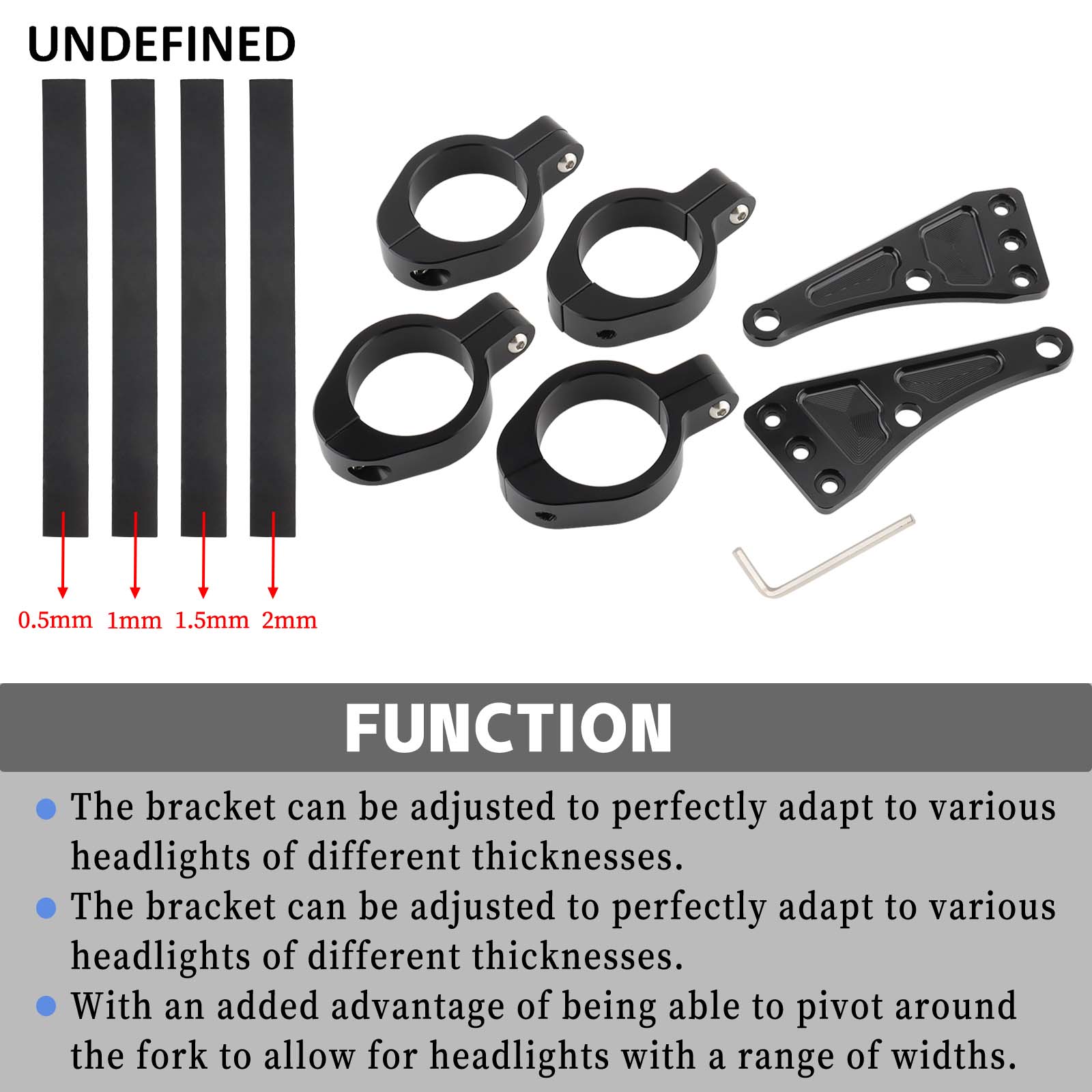 33mm-58mm Headlight Bracket Mo - Golf Zero ulasan dan harga