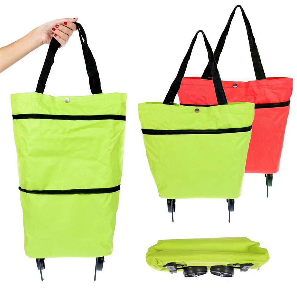 Small Pull Cart Portable Shopp - Pull Cart Fold ulasan dan harga