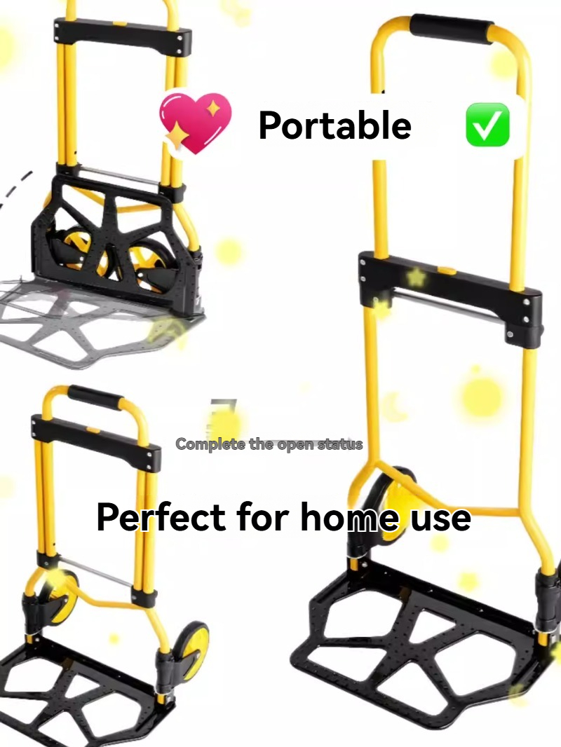 Folding Hand Truck Portable,Li - Pull Cart Fold ulasan dan harga