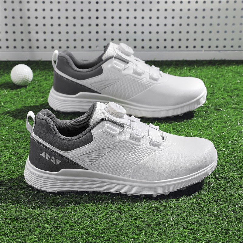 Golf Shoes Men Spikeless Anti  - Golf Equipment Brands ulasan dan harga