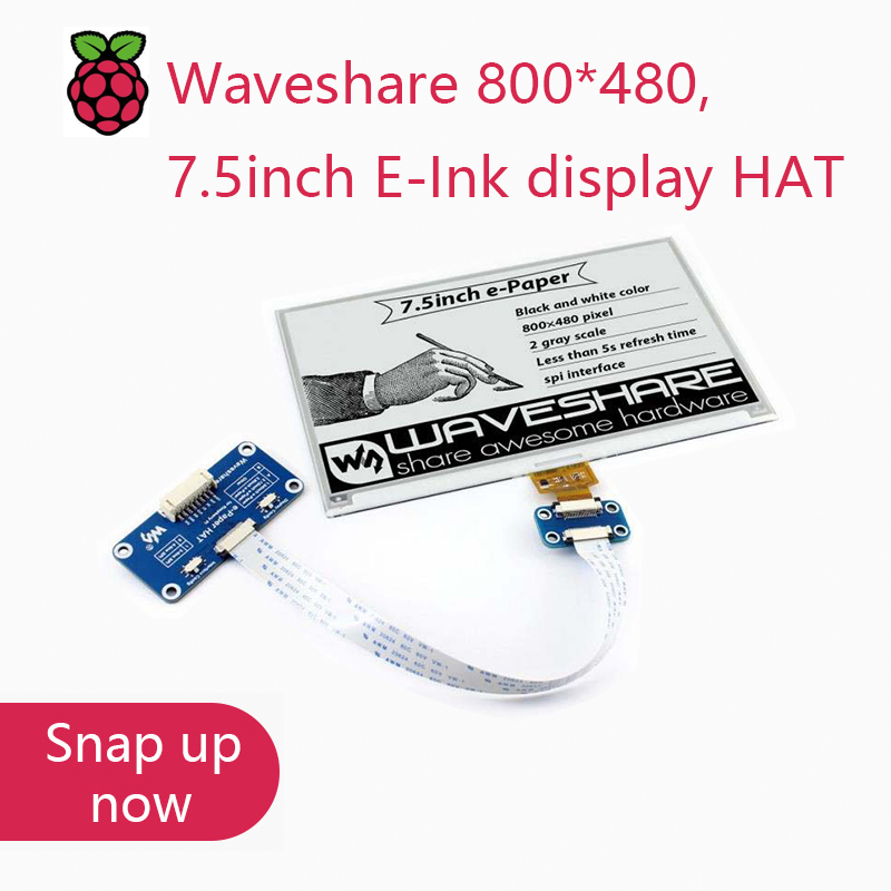 Waveshare 800*480,7.5inch E-In - Golf Zero ulasan dan harga