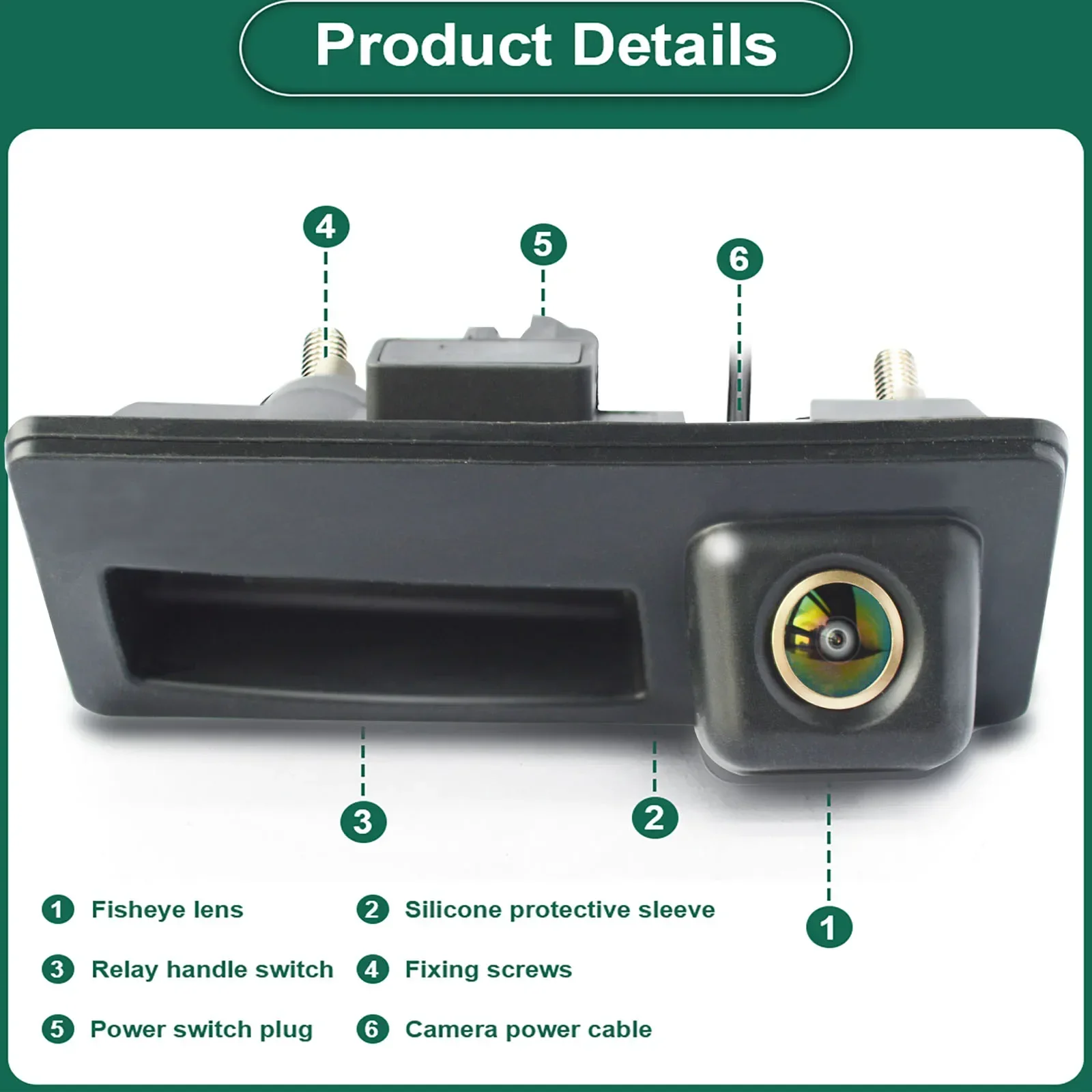 QXNY AHD CVBS  Backup Camera V - Golf Equipment Used ulasan dan harga