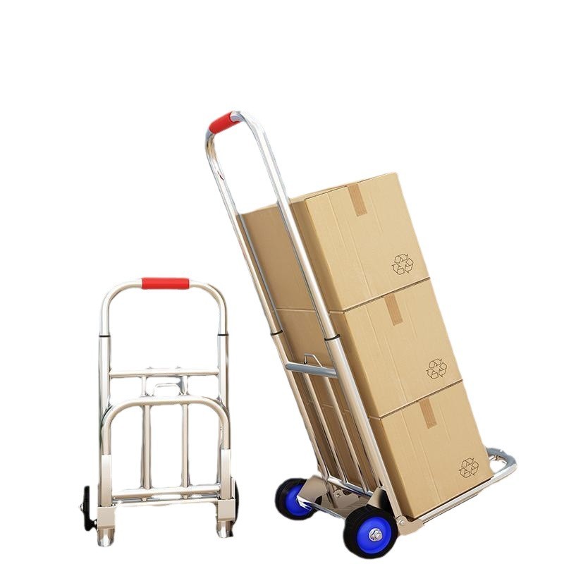 Hand-pulled Cart Folding Porta - Pull Cart Fold ulasan dan harga