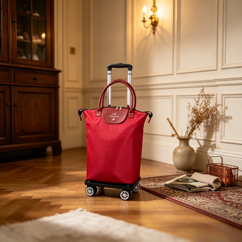 Compact Folding Grocery Cart,D - Pull Cart Fold ulasan dan harga