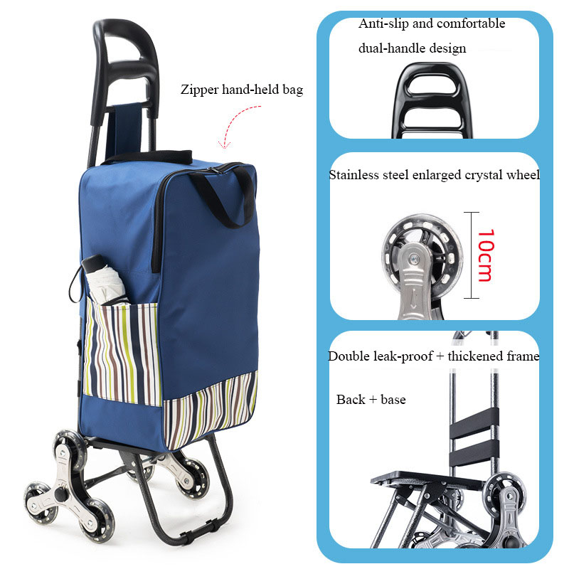 35L Large Capacity Hand-Pulled - Pull Cart Fold ulasan dan harga