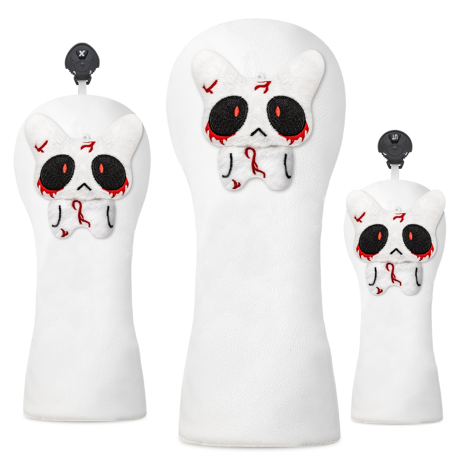 1pc/3pcs Cute Doll Design Golf - Golf Equipment Rack ulasan dan harga